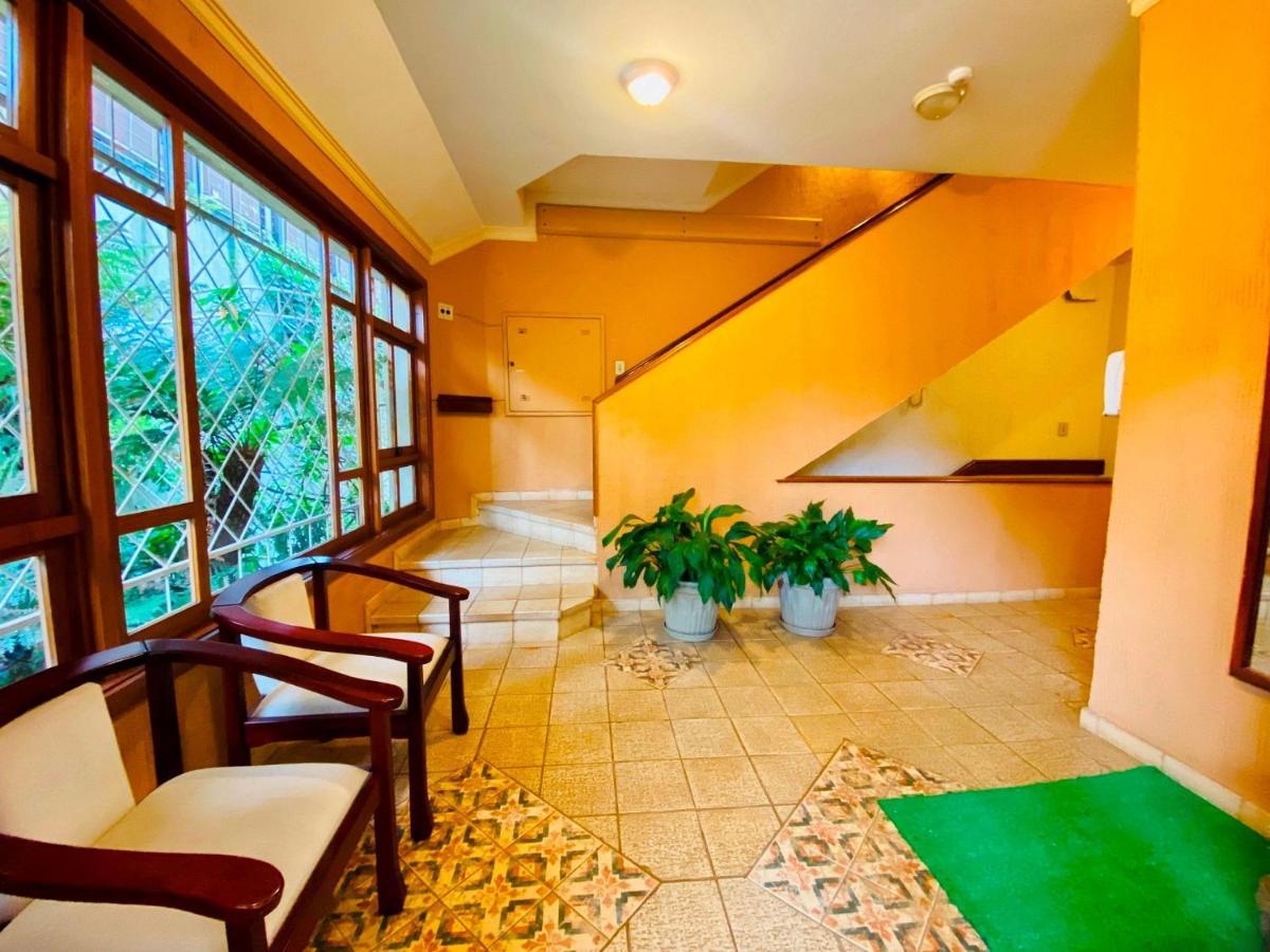 Cobertura Ao Lado Da Rua Torta - 07 Pessoas Apartamento Gramado Exterior foto